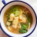 ありみりん♡'s cooksnap of when they made レタスの外葉で味噌汁.