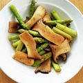 atoaro's cooksnap of when they made 簡単！アスパラとエリンギのバター醤油炒め.