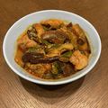 345〃's cooksnap of when they made ナスとピーマンのコチュジャン炒め.