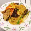 tonmyee's cooksnap of when they made 王将風シャキシャキ野菜炒め味付けのキモ.