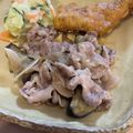 tomochi_to's cooksnap of when they made 簡単料理♪【豚と茄子のぽん酢バター炒め】.