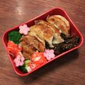 こつゆ514's cooksnap of when they made 今日ものっけ弁当(焼き餃子).