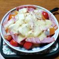 クックIS07ZP☆'s cooksnap of when they made 簡単！ミニトマトと豆腐のグラタン.