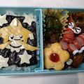 maroor's cooksnap of when they made キャラ弁＊ポケモン ジラーチ弁当♪.