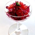 かっちゃん杉's cooksnap of when they made 紫キャベツとグレープフルーツの甘酢漬け.