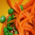 （＊あωや＊）'s cooksnap of when they made 枝豆とにんじんのガーリック炒め.