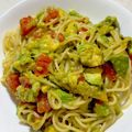 ♪ゆかたん♡'s cooksnap of when they made トマトとアボカドの冷製パスタ♪.