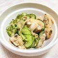 ぽちめ's cooksnap of when they made アサリときゅうりの胡麻和え.