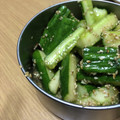 Sac’HiNa's cooksnap of when they made たたききゅうりの生姜ゴマだれ.