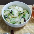 クック5DD1NO☆'s cooksnap of when they made ズッキーニ&しらす&白菜のオイルパスタ.