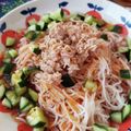 悠喜ママ's cooksnap of when they made 野菜ジュースで絶品！ガスパチョ風そうめん.