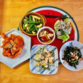komutatata's cooksnap of when they made ほうれん草のお浸し☆海苔クリチ桜海老和え.
