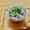 komutatata's cooksnap of when they made しらす&たらこ&桜えびdeおむすび.