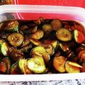 カスミ草とすみれ's cooksnap of when they made キュウリのきゅーちゃん風漬物.