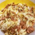 しゅーくりーむママ's cooksnap of when they made 5分で完成 キャベツのツナ和え.