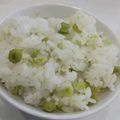 ☆彡りこ☆彡's cooksnap of when they made スナップエンドウ❤バター入り✨豆ごはん.