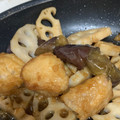tocomama7's cooksnap of when they made 【唐揚げリメイク】蓮根とナスの甘酢炒め.