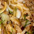 左官屋の奥さんです's cooksnap of when they made 超簡単！豚バラ/豚こまウスターソース炒め.
