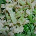 ymd88's cooksnap of when they made 塩とゴマ油だけ！カリフラワーのサラダ.