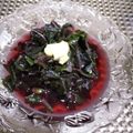 ひっこ's cooksnap of when they made 金沢郷土料理〜金時草の酢のもの［簡単］.