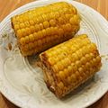 かなりんココりん's cooksnap of when they made 焼きトウモロコシをフライパンでつくる.