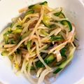 ˚✧₊⁎ゆう˚✧₊⁎'s cooksnap of when they made さっぱり♡もやしときゅうりの酢醤油和え♡.
