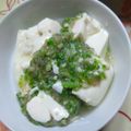 まりゆりひろこ's cooksnap of when they made 【アレンジ】山形だし風のダシ豆腐（冷奴）.