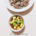 まあまま☆0403's cooksnap of when they made 目指せ美肌！アボカド蕎麦.
