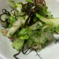 おかわりちょうだい♪'s cooksnap of when they made *セロリと茗荷と大葉の塩昆布おつまみ*.