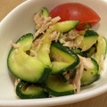 ねみねみ's cooksnap of when they made 簡単☆ズッキーニとツナの塩昆布和え.