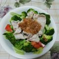 レオミウ's cooksnap of when they made 冷しゃぶバンバンジー風サラダ.
