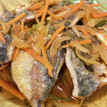 ねみねみ's cooksnap of when they made 鯵のさっぱり南蛮漬け.