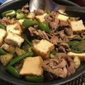 よょぅこ's cooksnap of when they made 厚揚げ、茄子、ピーマン、豚肉の甘辛炒め.