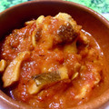 夏央里's cooksnap of when they made 鶏手羽元と椎茸のトマト煮込み.