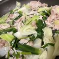 くじら食堂's cooksnap of when they made 簡単ヘルシー☆豚とキャベツの塩麹蒸し.