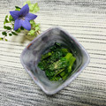 Laufen's cooksnap of when they made つるむらさきの胡麻和え～ナムル風～.