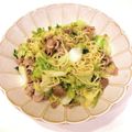 クックEBXFTK☆'s cooksnap of when they made 解明！市販の塩焼きそばを200%旨くする.