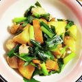 しばなおママ's cooksnap of when they made じゃがいものニラ炒め.