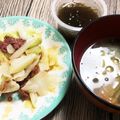 みりん調味料's cooksnap of when they made ルクエで朝ごはん★蒸して美味しいキャベツ.