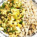 みりん調味料's cooksnap of when they made 白ネギの中華風炒り卵♪.