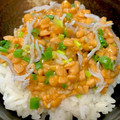 あい♪らんど's cooksnap of when they made しらす干しとひき割り納豆の和え物.