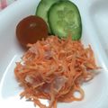 ほあちん's cooksnap of when they made 生ハムと♡シーザー風ニンジンサラダ.