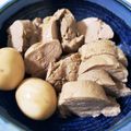 おいしく食べよう！'s cooksnap of when they made 筋トレ中ママによる☆豚肉ヒレブロック煮豚.