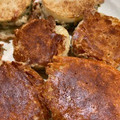 ゆみらんたん's cooksnap of when they made チーズの羽根付き。長芋のはさみ焼き.