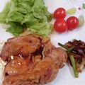 とみぃ11's cooksnap of when they made 鶏もも肉で✿バター醤油味のチキンソテー✿.