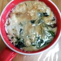 SANAE500's cooksnap of when they made 即席自家製みそ汁　マグカップでチン！.