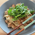 あいらんど0402's cooksnap of when they made 炒め挽き肉と香菜の和えそうめん.