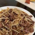 ゆりはるみ♡'s cooksnap of when they made 牛肉ともやし☆焼き肉のたれで野菜炒め.