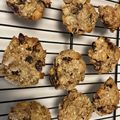 wanwanzzz's cooksnap of when they made オートミールとナッツのザクザククッキー.