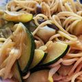 ありぞーさん's cooksnap of when they made ズッキーニの和風パスタ.